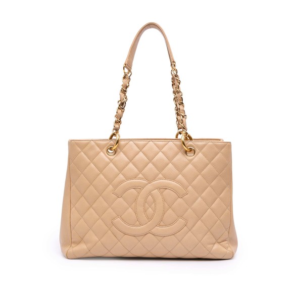 Pre-Loved Chanel Caviar Grand Shopping Tote - Picture 1 of 11